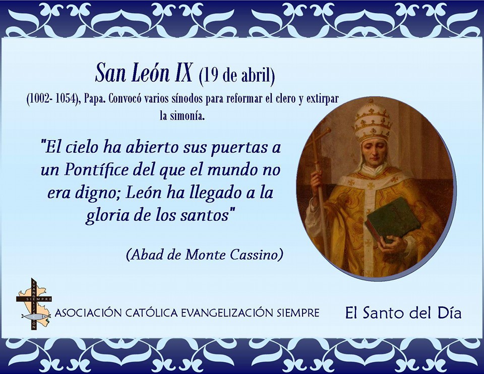 19 de abril San León IX