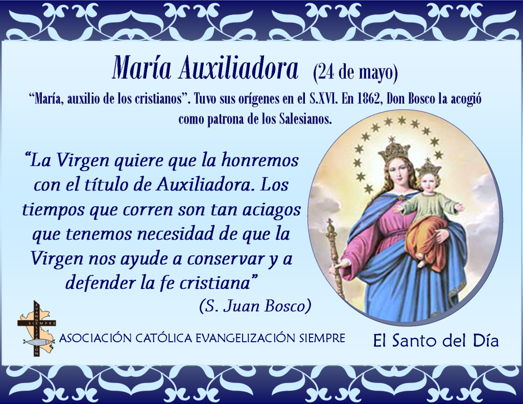 24 de mayo María Auxiliadora