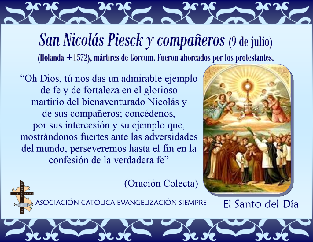 9 del julio San Nicolas Piesck y compañeros